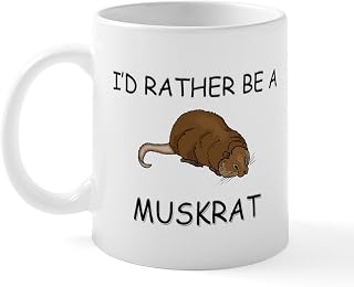 CafePress I'd Rather Be A Muskrat Mug 11 oz (325 ml) Ceramic Coffee Mug