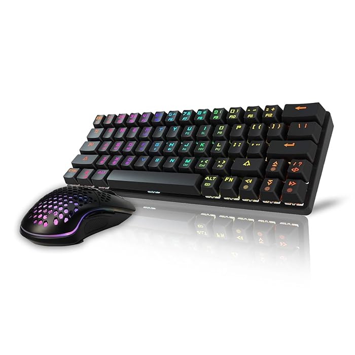 Buy DIERYA DK63 60 Percent Keyboard, Dedicated Arrow Keys, with
