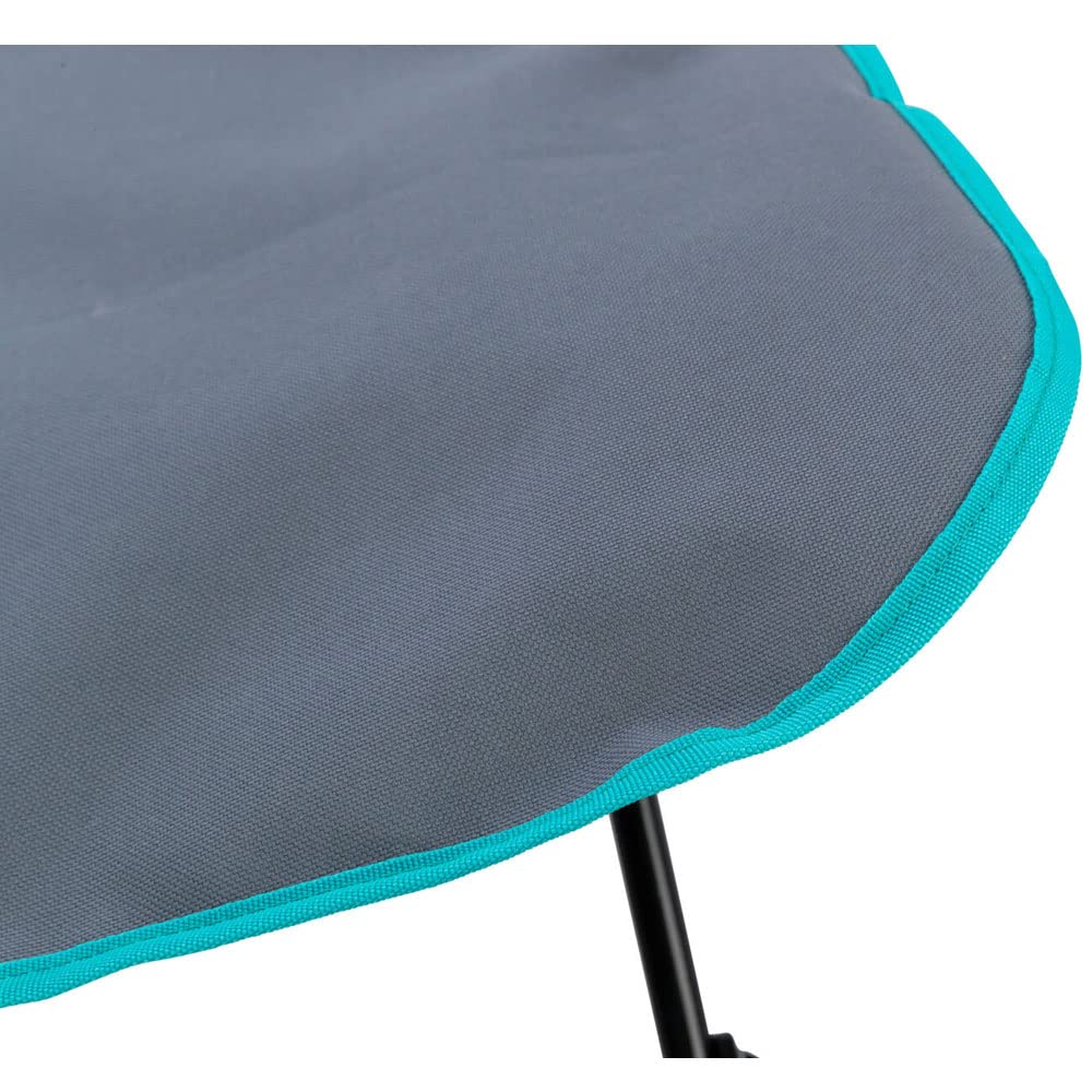 TRIXIE zusammenklappbares Reisebett Camping-Bett FÜR Hunde, 88 × 32 × 88 cm, DUNKELGRAU/Petrol - 28216