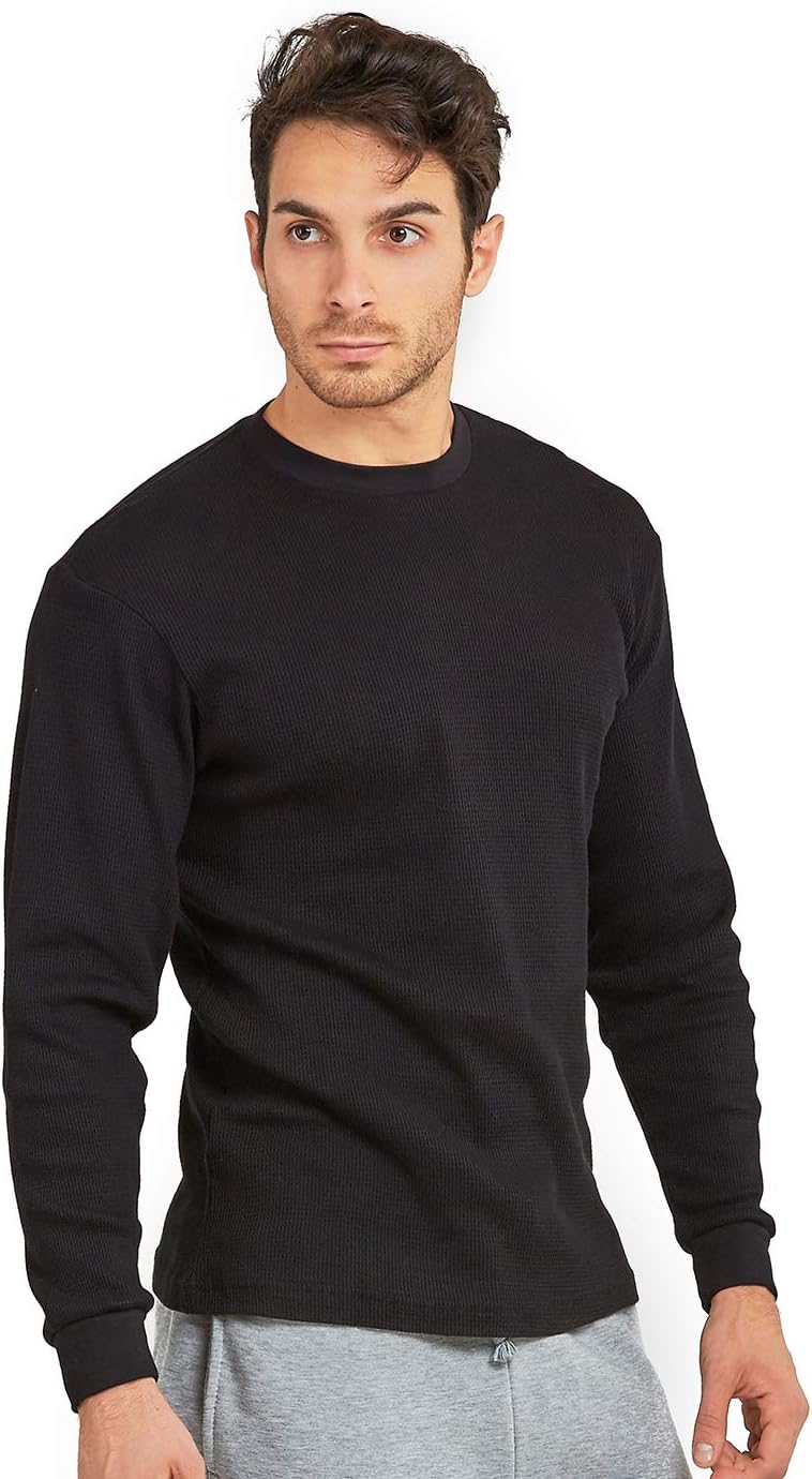 Men's Classic Waffle-Knit Thermal Top - Image 3
