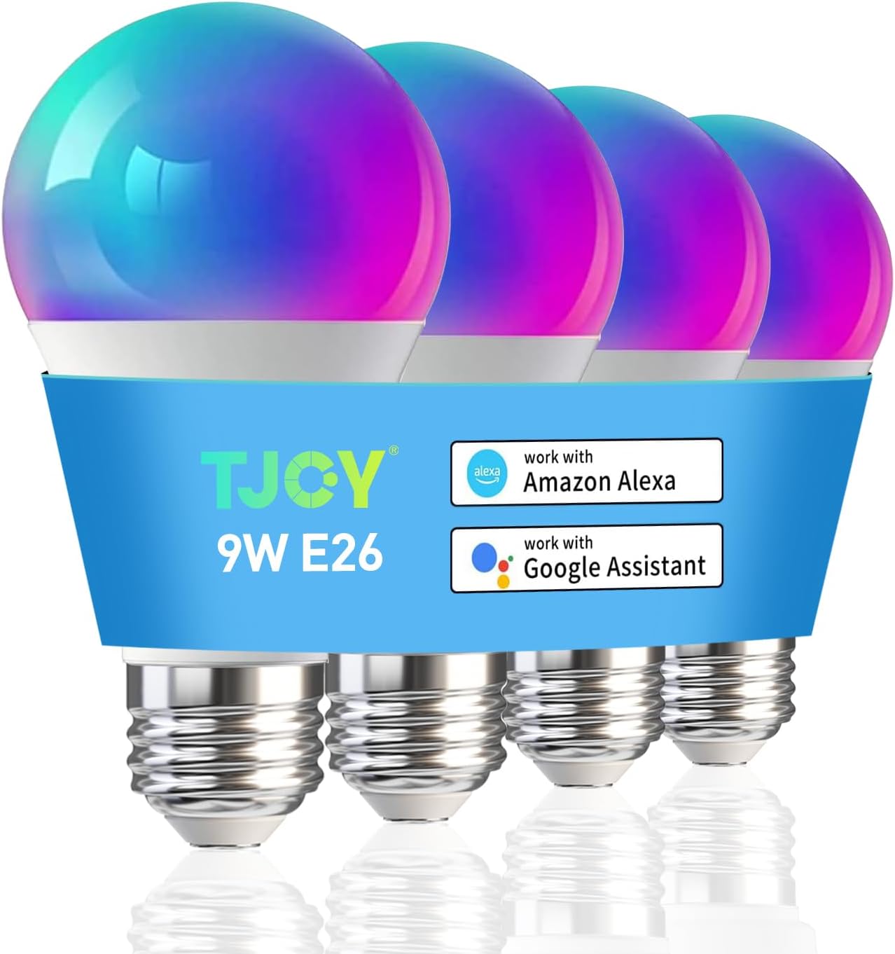 Alexa Smart Light Bulb 4 pack