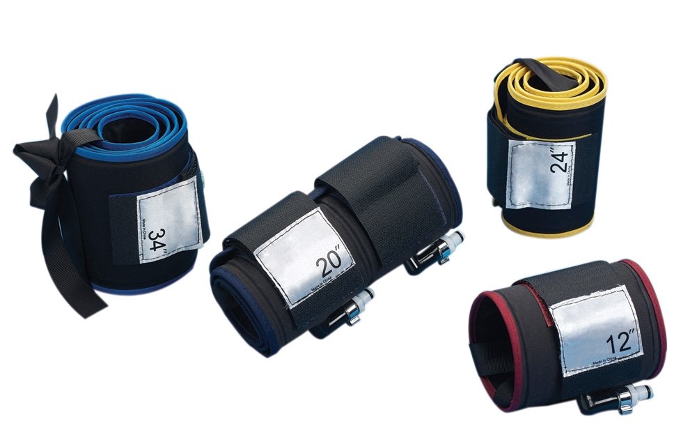 ALIMED 936469 Reusable Tourniquet Cuff 24" 1 Line Yellow