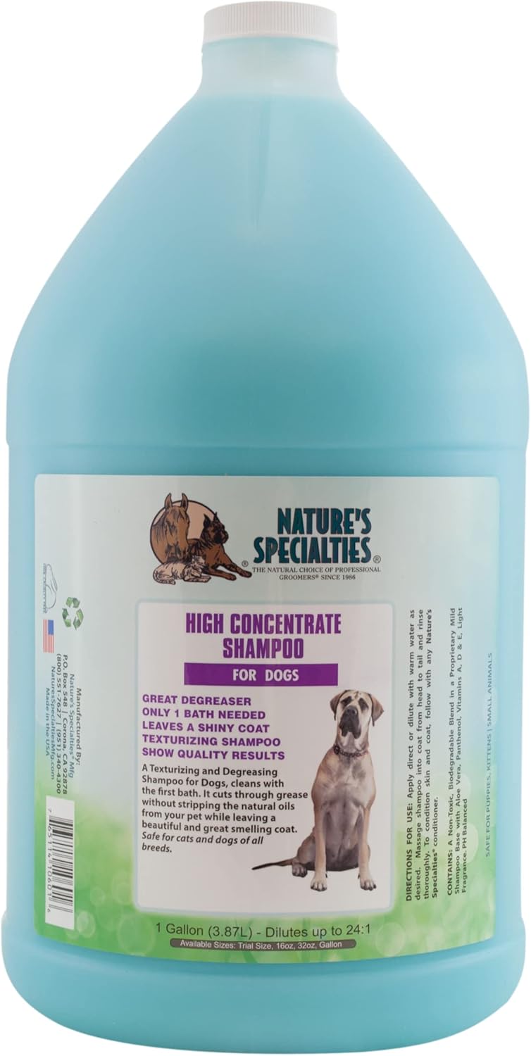 Pet Shampoos Nature's Specialties High Concentrate Ultra