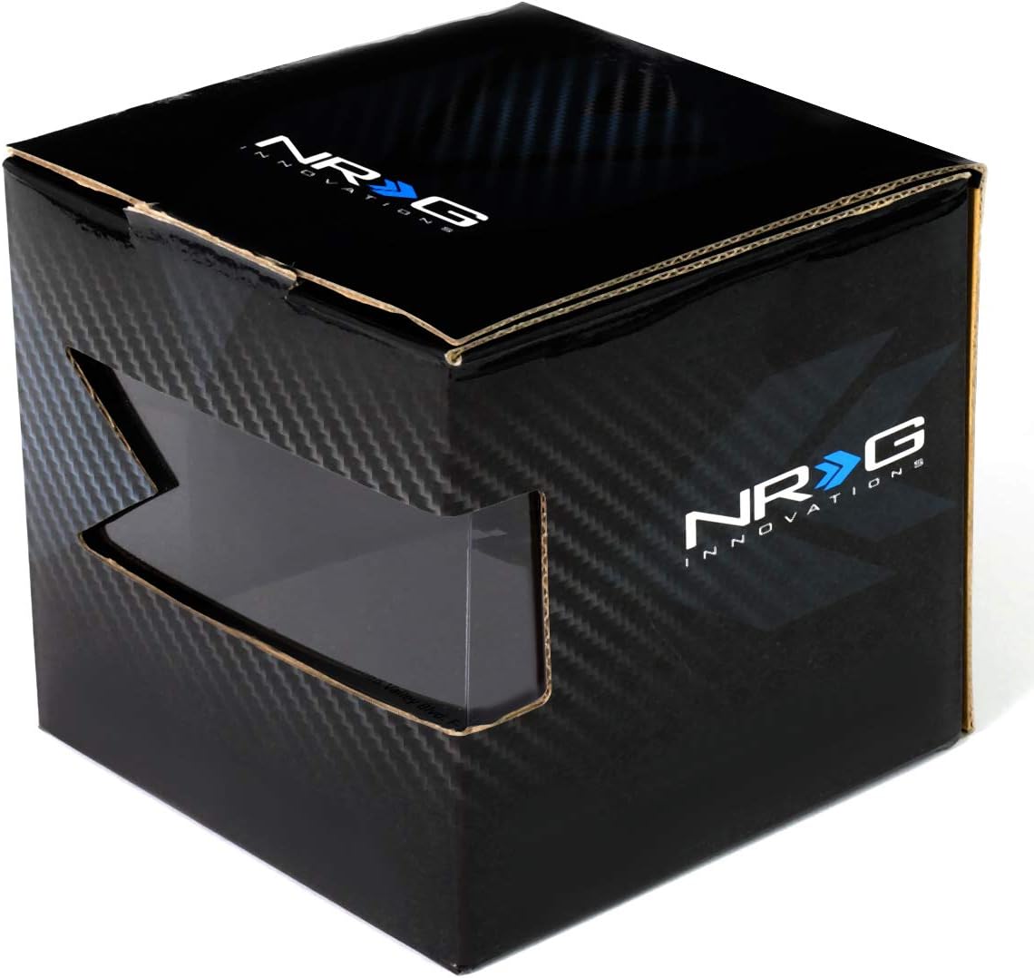 NRG Innovations SRK-700BL Gen 4.0 Steering Wheel Aluminum Quick Release Adapter w/Paddles + LED Keychain Flashlight