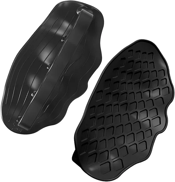 WOVAZUS 2 Pack Locking Rings Silicone Gym Grips - Anti-Slip Palm for Deadlifts & Pull-Ups, Workout Gloves Compatible with Bars and Free Weights