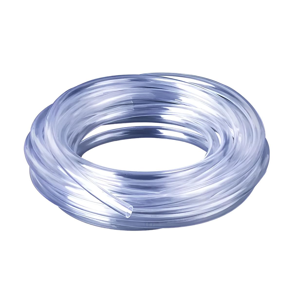 Tubo De Vinilo Transparente 6 Mm X 8 Mm, Manguera De Agua Flexible 20 Metros