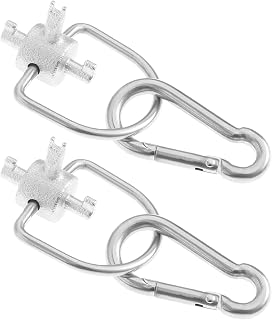 2 Pcs HVAC Tools Stainless Steel Locking Cap Keys for R410A and R22 Refrigerants, Installation and Removal of HVAC Safety Covers, Manual Tools for Air Conditioning & Equipment Maintenance