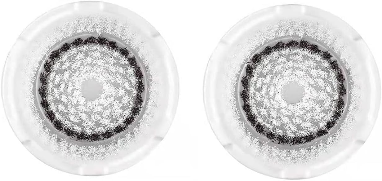 Sensitive Facial Cleansing Brush Head Replacement | Compatible with Mia 1, Mia 2, Mia Fit, Alpha Fit, Smart Profile Uplift and Alpha Fit X | 2 Pack