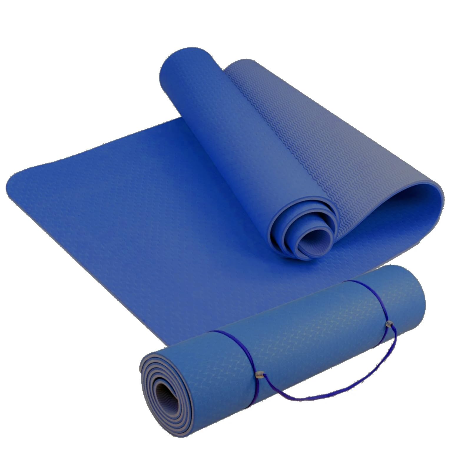 CAMBIVO Tappetino Palestra Grande 183x122cm, 6mm/8mm/10mm/12mm Yoga Mat TPE Extra Largo Antiscivolo, Materassino Pilates per Fitness Esercizi Workout Casa