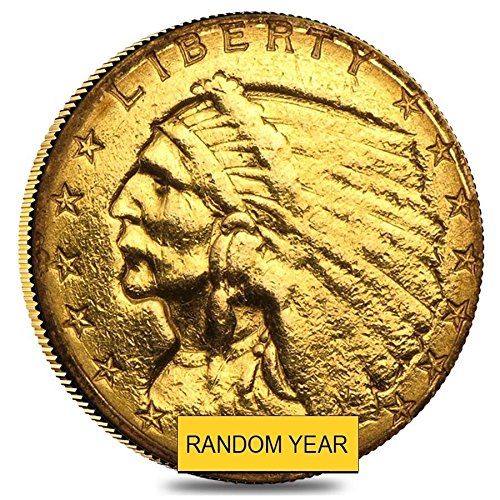 1907 Various Mint Marks GOLD INDIAN HEAD 2.50 Circulated US Mint at Amazon's Collectible Coins
