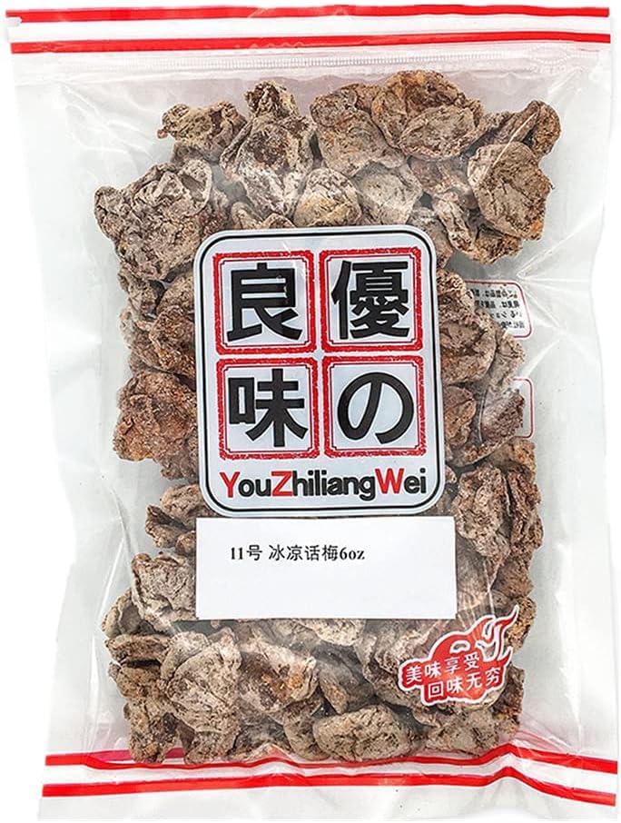 Greenlike Pregnant women snacks plum meat seedless plum sour plum dry Japanese plum cake sweet and sour plum snack plum dried fruit snacks 6oz170g 孕妇零食 话梅肉无核 梅子酸梅干 日式梅饼 酸甜梅子 休闲食品 话梅 干果零食6oz170g