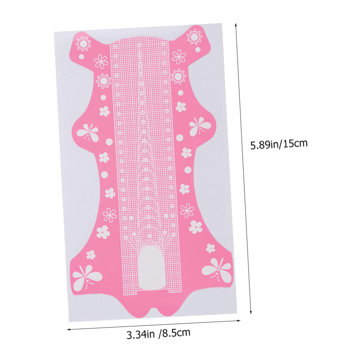 FRCOLOR 4rotoli Forme Adesive Per Estensione Unghie Guida Nail Art Per Ricostruzione Unghie Gel Strumenti Professionali Per Manicure e Design Elegante e Facile Da Usare