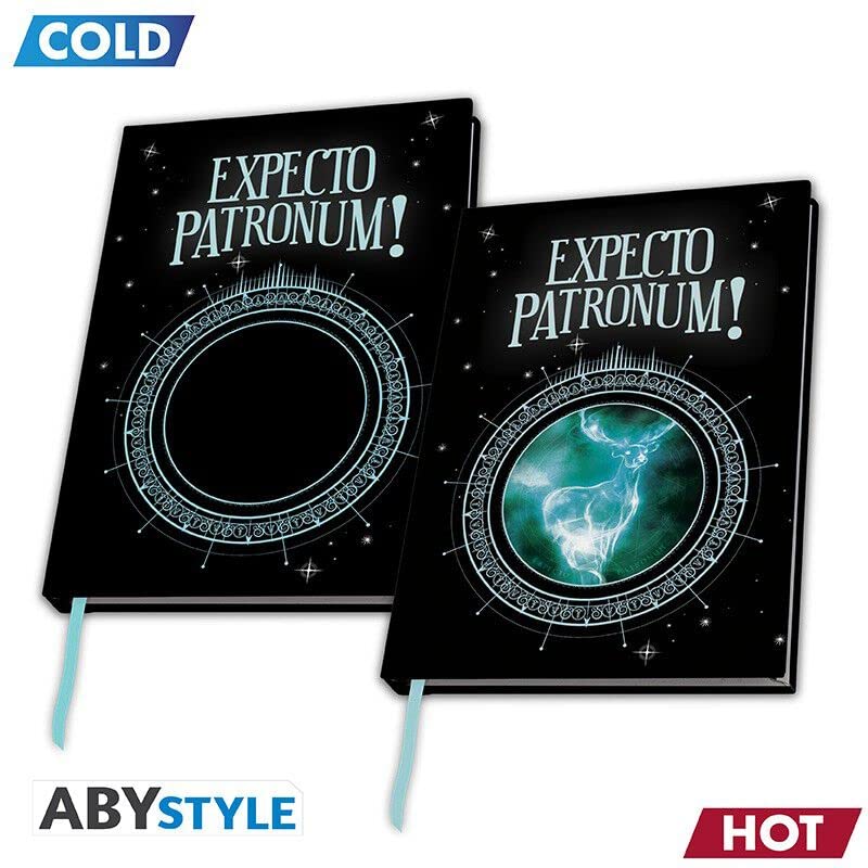ABYSSE Harry Potter Heat Change Notebook Patronus