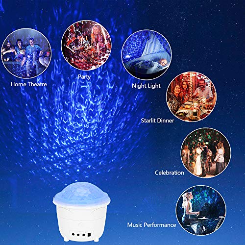 Sanwsmo Led Light Projector,Star Projector Night Lights For Bedroom,Remote Timer Control For Kids Baby Room Outdoor Indoor Wedding For Night Light Projector Easter Christmas Halloween Party #TOP6