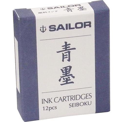 Cartridge ink nanoink 13-0602-144 Aosumi for Sailor fountain pen - Blue