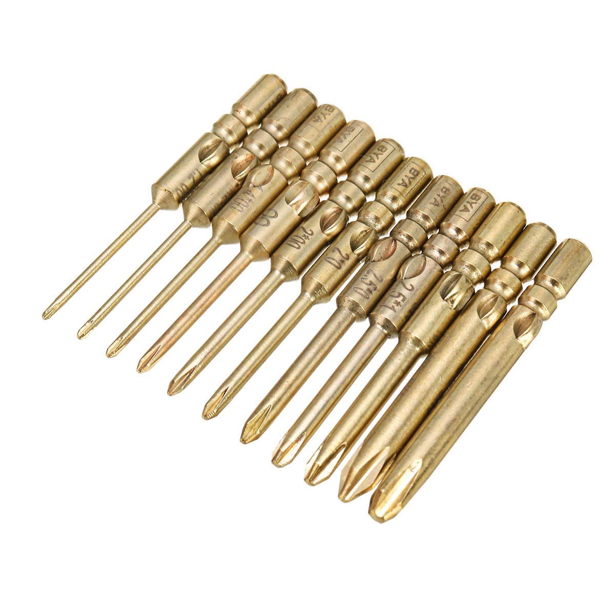Embouts de tournevis magnétiques 40mm PH0 PH1 PH2 pour visser avec précision et confort