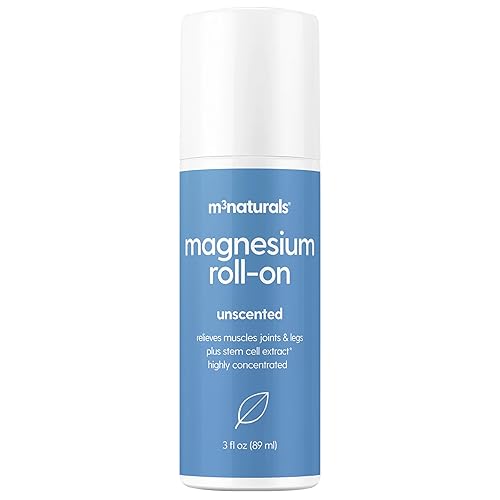 Rollo de magnesio para adultos y niños, fácil aplicación para dolores musculares, pies, articulaciones y calambres en las piernas, ayuda a dormir y
