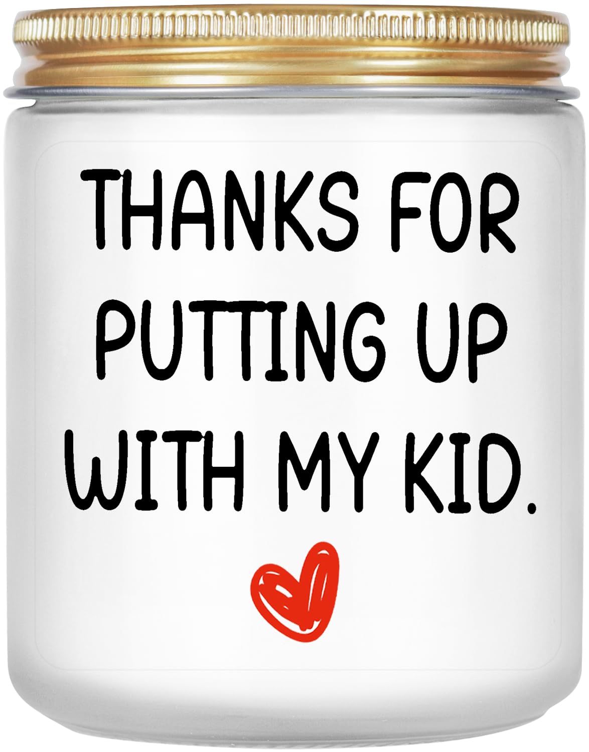 AREOKThank You Teacher Gifts for Teachers Appreciation Gifts for Women - Teacher Candle Gifts - Thanks for Putting Up with My Kid Teacher Gift, Best Daycare Preschool End of Year Teacher Gifts Ideas