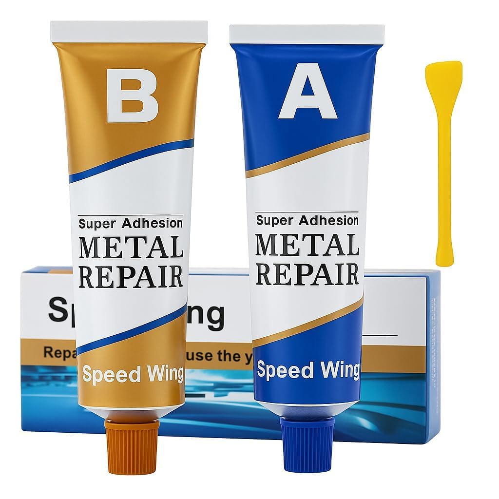 Trend Setter Speed Wing Metal Repair Glue A&B – Strong Adhesive for Metal Casting & Repairs Adhesive (100 g)-image-24