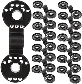 NUSITOU 30 Pçs Rede De Criação De Rã-Touro Clipe De Rede Para Proteção Solar Grampos De Lona Clipes De Plástico Anti-Pássaros Clipe De Rede Para Proteção Solar Pano Acessório Para Sombra