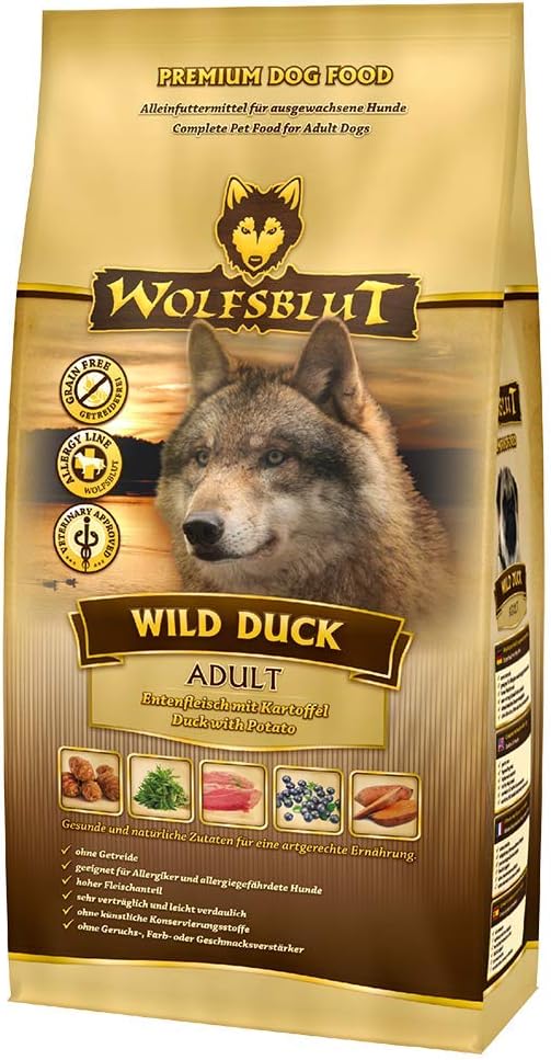 pienso para perros Wolfsblut - Wild Duck 15.0 kg