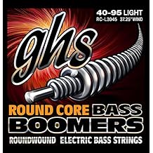 GHS Strings GHS Round Core Bass Boomers, 4-String Set, Light Gauge, 40-95, 37.25" Winding RC-L3045