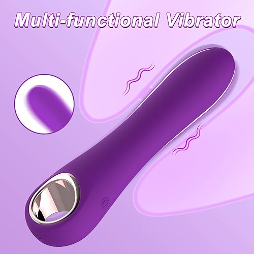 Miniatura 2 de TUITIONUA Consoladores de punto G, juguetes sexuales para mujer, vibrador de bala con 10 modos de vibración, consolador de silicona para clítoris,