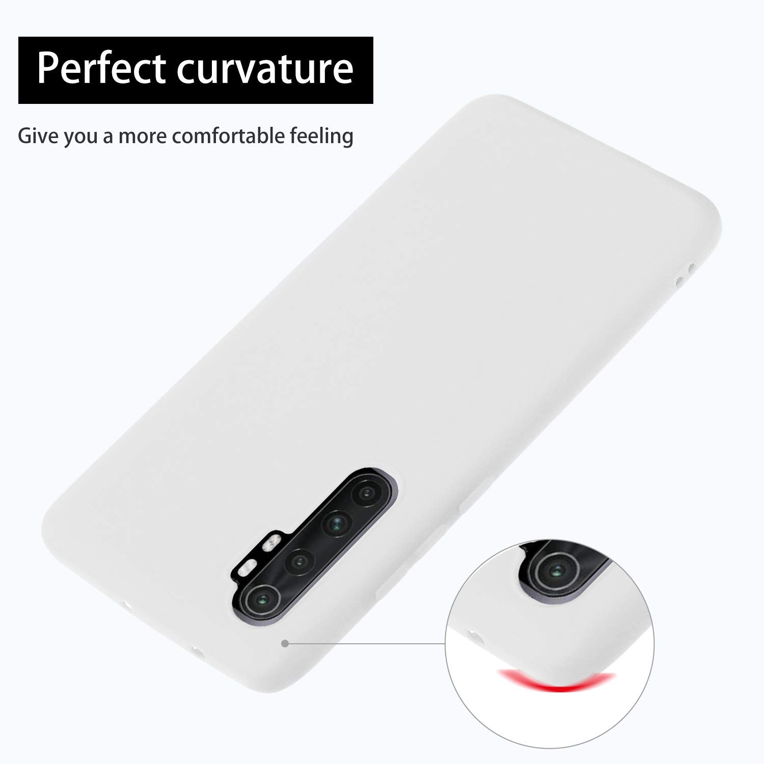 Per XIAOMI MI 10T LITE COVER CUSTODIA SILICONE TPU + PELLICOLA VETRO