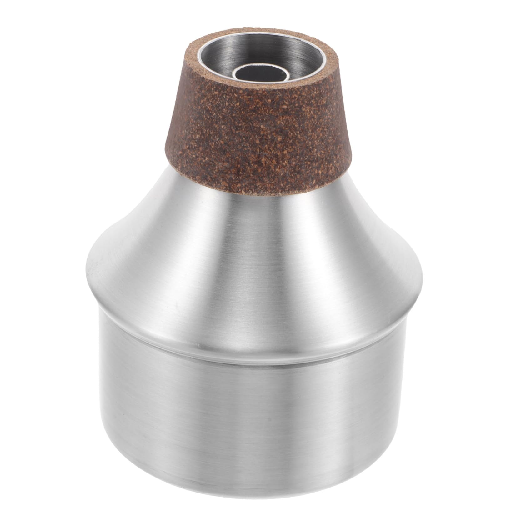 Garneck Sordina Per Tromba in Metallo Accessorio Per Strumenti Musicali Ricambio Per Tromba in Lega Di Alluminio Sordina Dritta