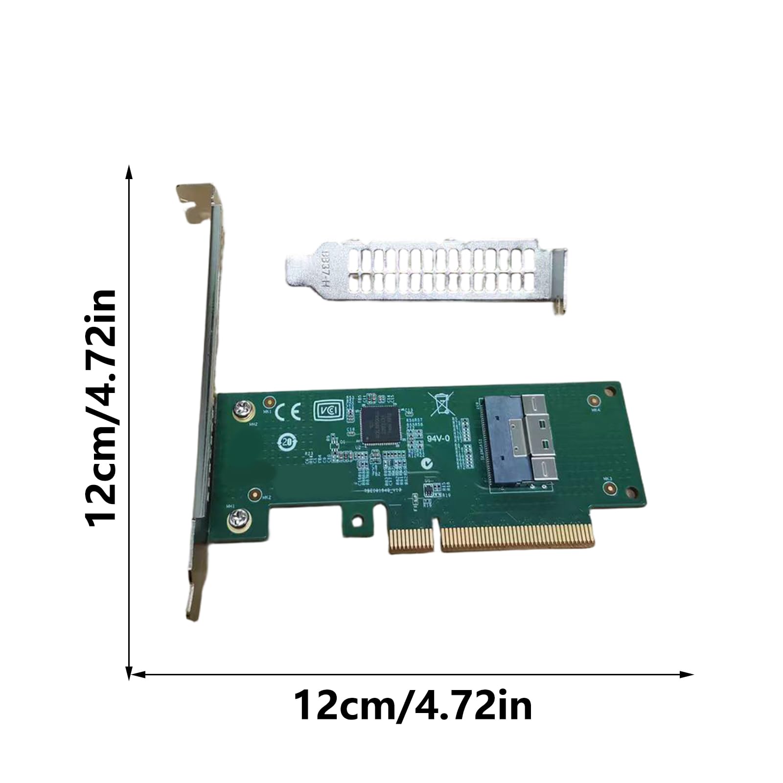 Scheda di espansione del controller host PCIe4.0 a SFF-8654 Scheda di espansione del controller dell'host dell'adattatore PCIe per PC desktop