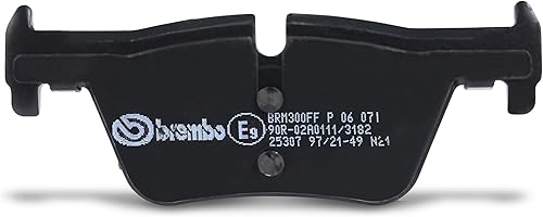 Miniatura 3 de Brembo P06071 Juego de pastillas de freno de disco traseras bajas BMW/BMW (BRILLIANCE) OE# 34216873093