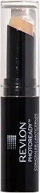 REVLON Corretivo Em Bastão, Maquiagem Facial Photoready Para Todos Os Tipos De Pele, Longa Duração Média - Cobertura Total Com Acabamento Cremoso, Fórmula Leve, 002 Light, 0,11 Oz