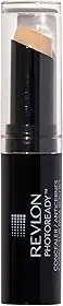 REVLON Corretivo Em Bastão, Maquiagem Facial Photoready Para Todos Os Tipos De Pele, Longa Duração Média - Cobertura Total Com Acabamento Cremoso, Fórmula Leve, 002 Light, 0,11 Oz