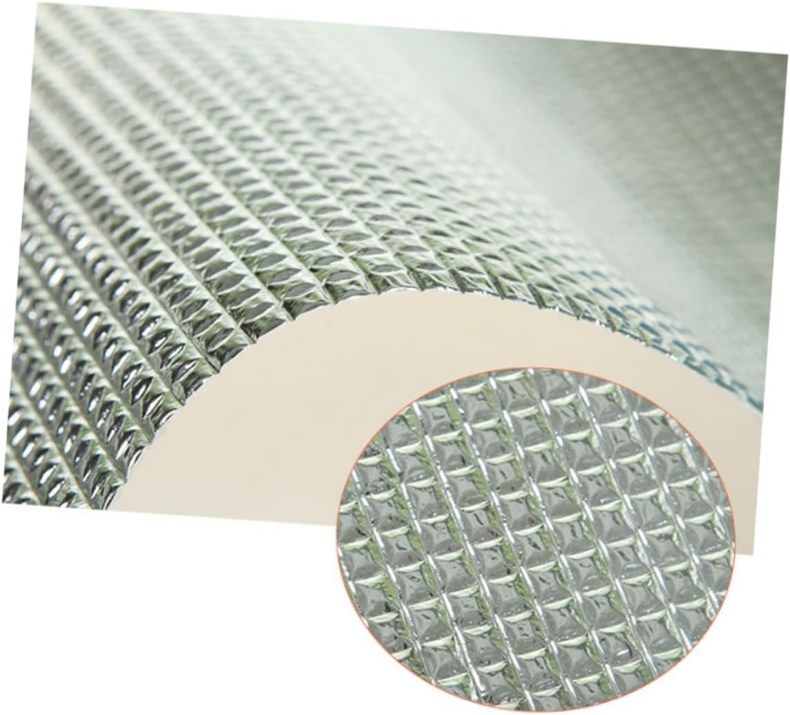 Oil-Proof Aluminum Foil Mat Waterproof Drawer Liner Easy-Cut 60x300cm Kitchen and Cabinet Protector for Home Use