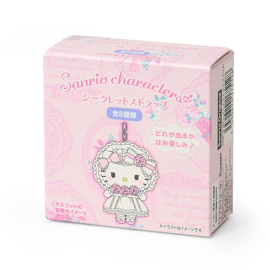 サンリオ ホワイトフリルデザインシリーズ シークレットストラップ コンプリート Amazon.co.jp: サンリオ(SANRIO) シークレットストラップ