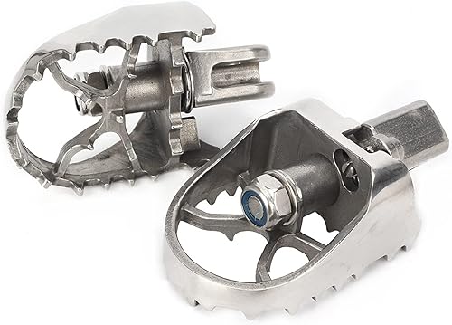 Miniatura 4 de CROZOM Foot Pedal Motorcycle Rotary Foot Pegs Footpegs Pedals for Kawasaki Versys 650 2007 2008 2009 2010 2011 2012 2013 2014 2015 2016 Stainless