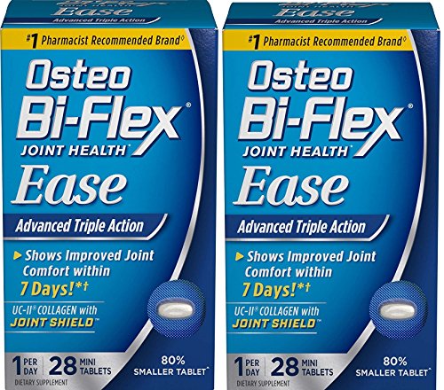 Osteo Bi-Flex® Ease Advanced Triple Action, 28 Mini Tablets (Pack of 2)