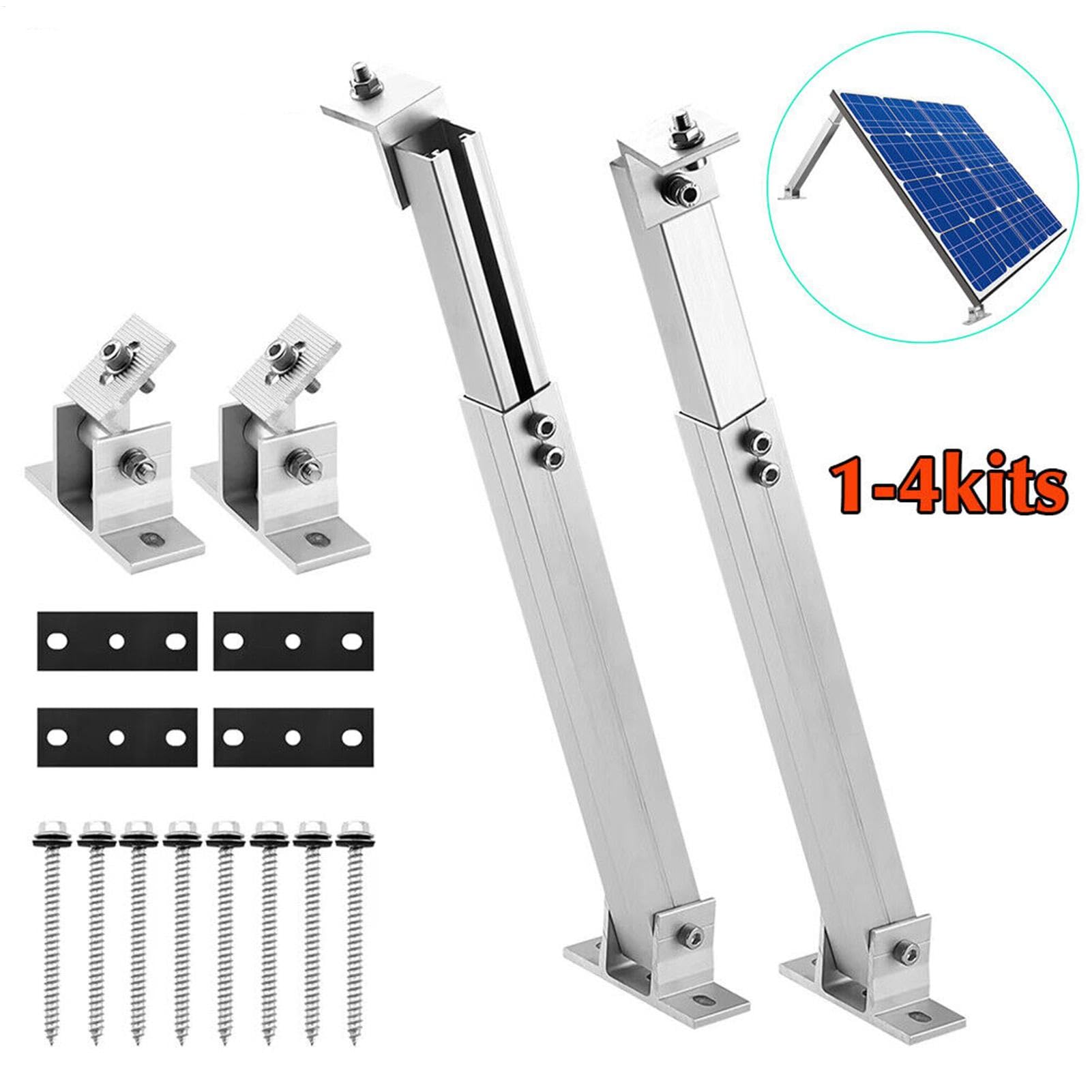 Boat Bracket Solar Panel Bracket, regulowany uchwyt na deskę rozdzielczą | regulowany uchwyt do montażu na desce rozdzielczej, 22,05 x 15,91 x 2,56 , aluminiowa konsola, na łódź