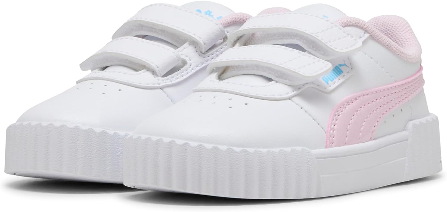 Puma Baby-Girls Carina 3.0 Hook and Loop Shoes