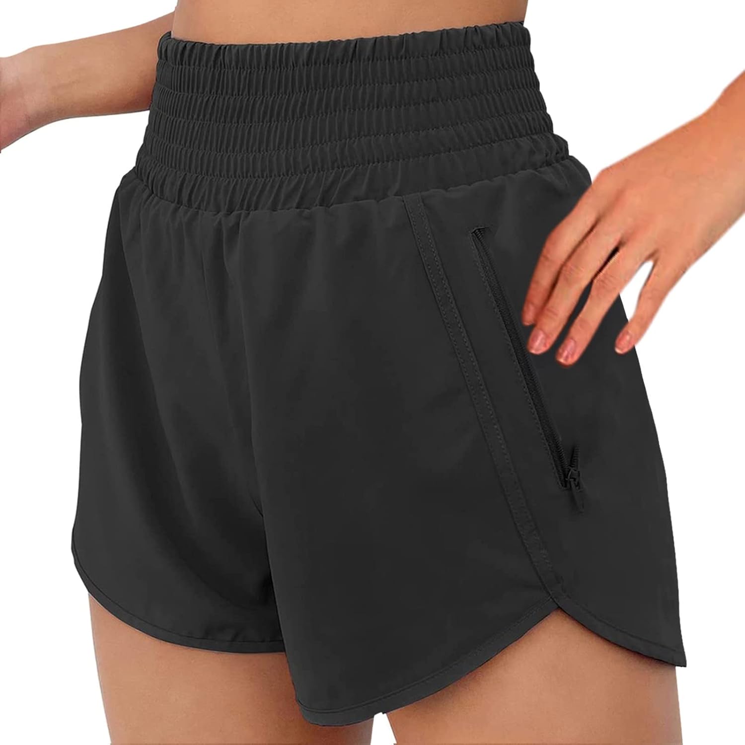 High Waisted Cotton Biker Shorts Women Sport Sports Lightweight Womens Shorts for Summer Pants High Rise Cargo Shorts Black