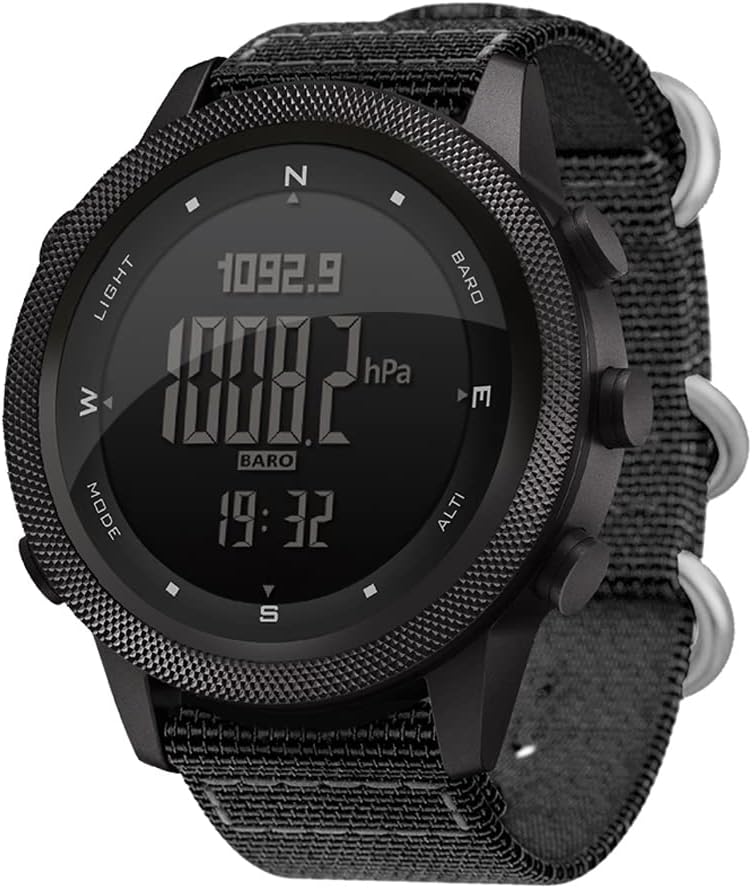 SBTU Orologio Sportivo da Esterno Orologio da Polso Militare Digitale Multifunzione Orologi Militari Impermeabili con Bussola Altimetro Termometro Contapassi Allarme retroilluminazione a LED SBTU Orologio Sportivo da Esterno Orologio da Polso Militare Digitale Multifunzione Orologi Militari Impermeabili con Bussola Altimetro Termometro Contapassi Allarme retroilluminazione a LED