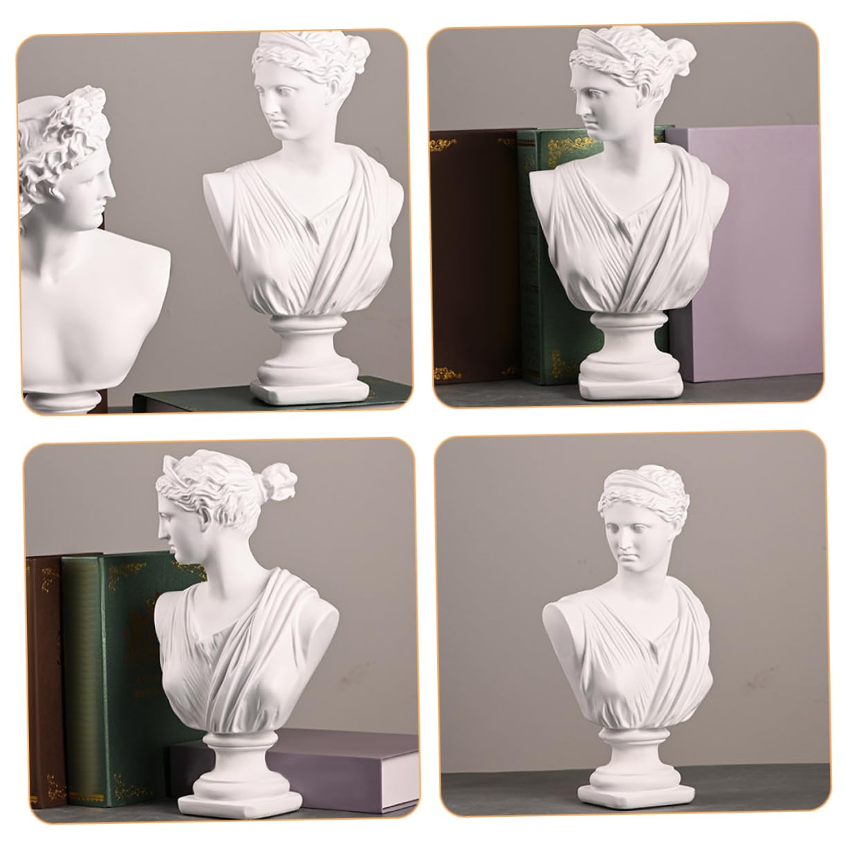 Busto Decoración Diosa De La Resina Figura Diosa Estatua Artesanía De Resina Exquisita Estatua Griega Ornamento Diosa De La Resina Escultura Resina Estatua Griega Diosa Decoración