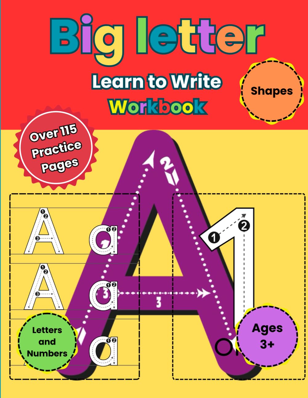 Big letter Learn to Write Workbook