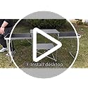 Folding Cooking Table Outdoor Portable Cook Station