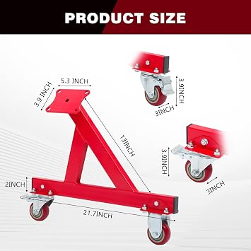 Colinktool Rolling Engine Storage Stand Fits GM Chevy V8 LSx