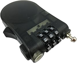 Anti-Theft Retractable Security Wire Cable 43.3 inches (110 cm) / Convenient for Portability Dial Number / Overseas Travel, Snowboarding (Snowboarding) or Skiing