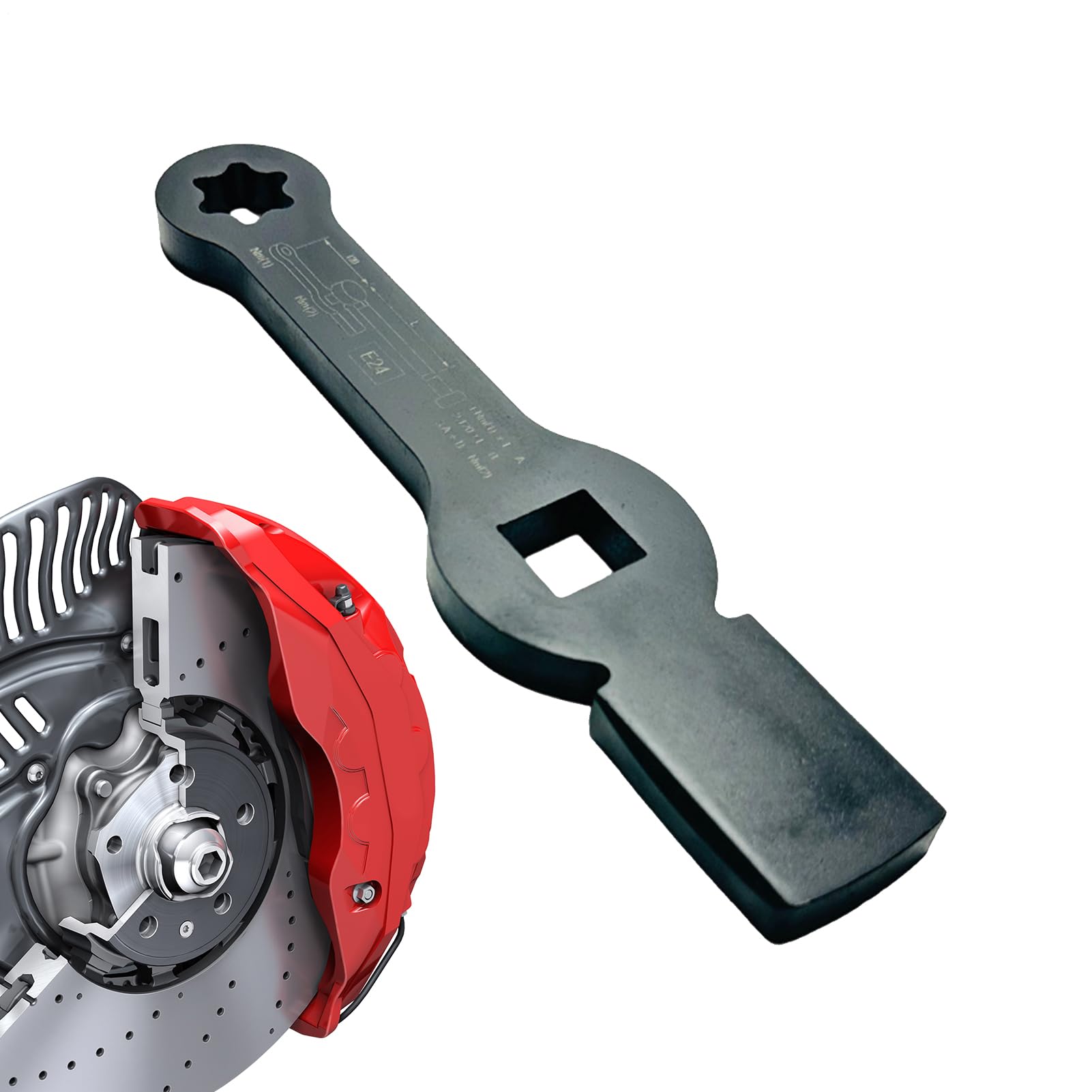 Clé à molette de frein de camion pour débloquer les disques grippés sans effort