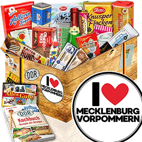 I Love Mecklenburg-Vorpommern - Geschenk DDR Süß - Mecklenburg-Vorpommern Paket