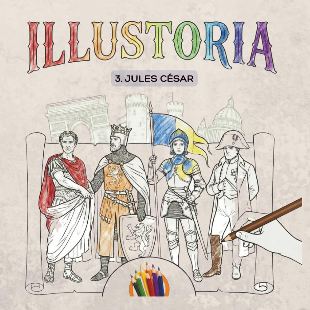 ILLUSTORIA - Tome 3, Jules César: Version française (ILLUSTORIA - Version française)