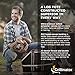 Grillinator Ultimate Firewood Log Carrier: Back Saving Design with Ultra Premium Canvas (Black)